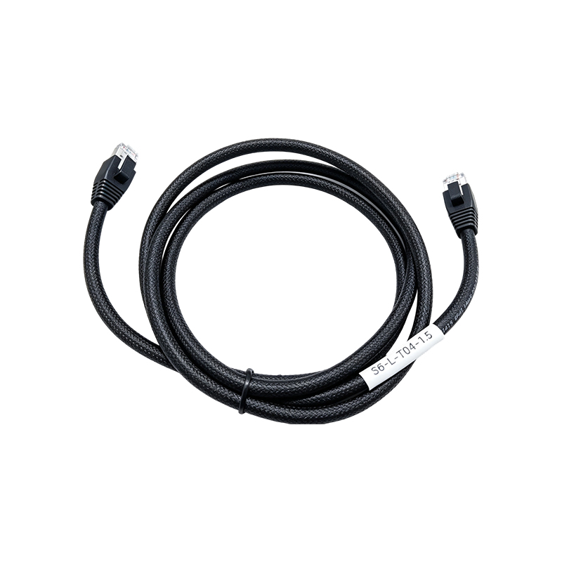 S6-L-T04-1.5 편조 차폐 산업용 이더넷 케이블